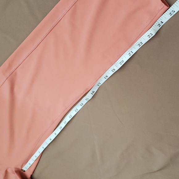 PINK Victoria's Secret High Waist Compression 7/8 Ankle V Legging Woman Size L - Picture 7 of 10